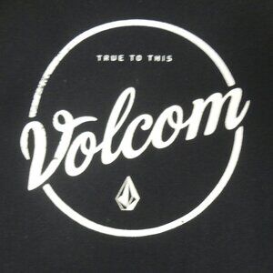 VOLCOM SKATE CO TRUE TO THIS - BLACK SMALL T-SHIRT K731